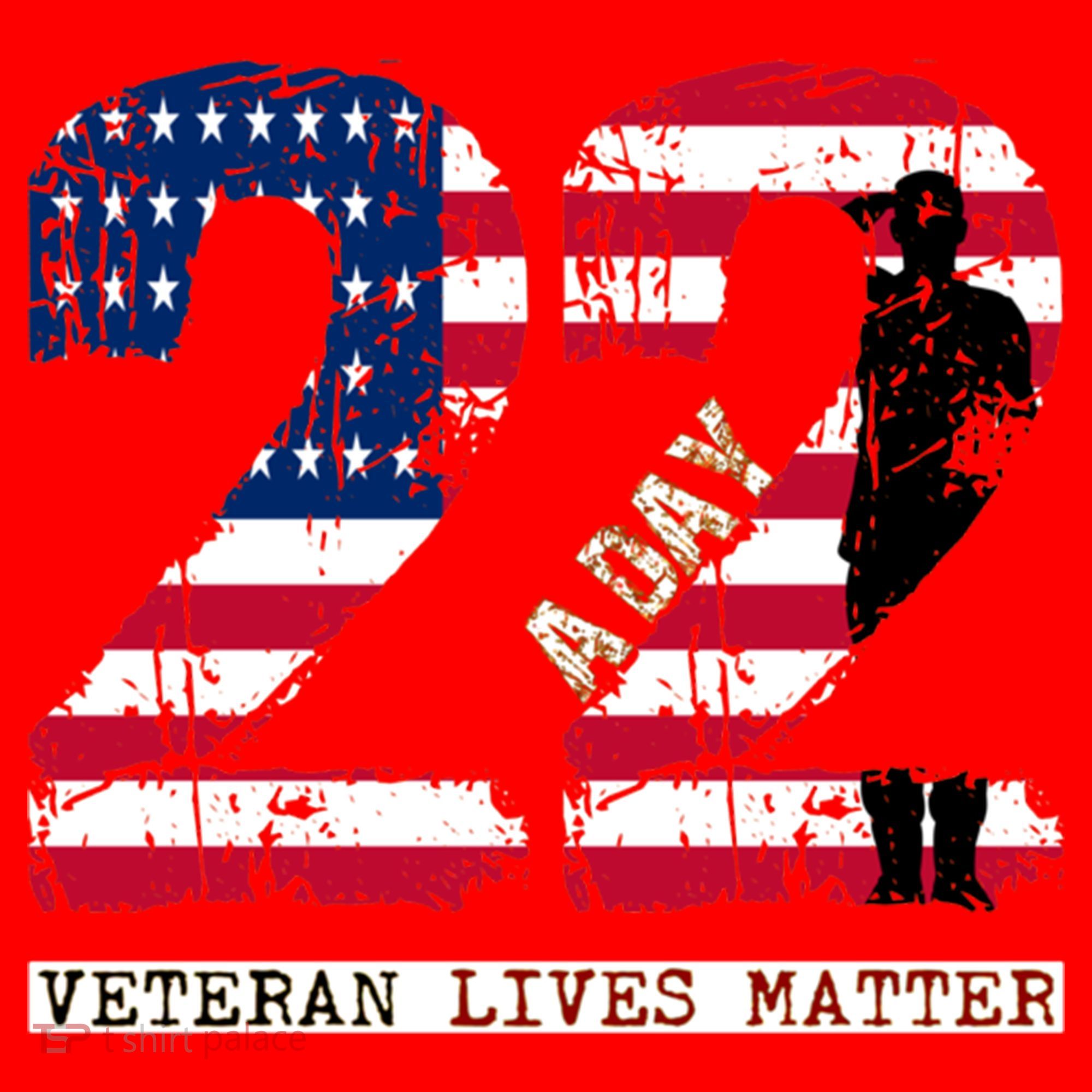 22 A Day Veteran Gift Meaningful Gift 22 A Day Veteran Suicide Gift Santa Hat