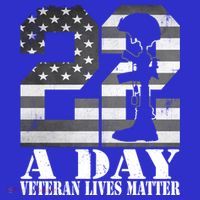 22 A Day Veteran Lives Matter American Flag Military Veteran Great Gift Mousepad thumb 1