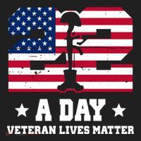 22 A Day Veteran Lives Matter Tumbler thumb 3