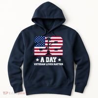22 A Day Veteran Lives Matter Hoodie thumb 0