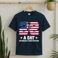 22 A Day Veteran Lives Matter T-Shirt thumb 2