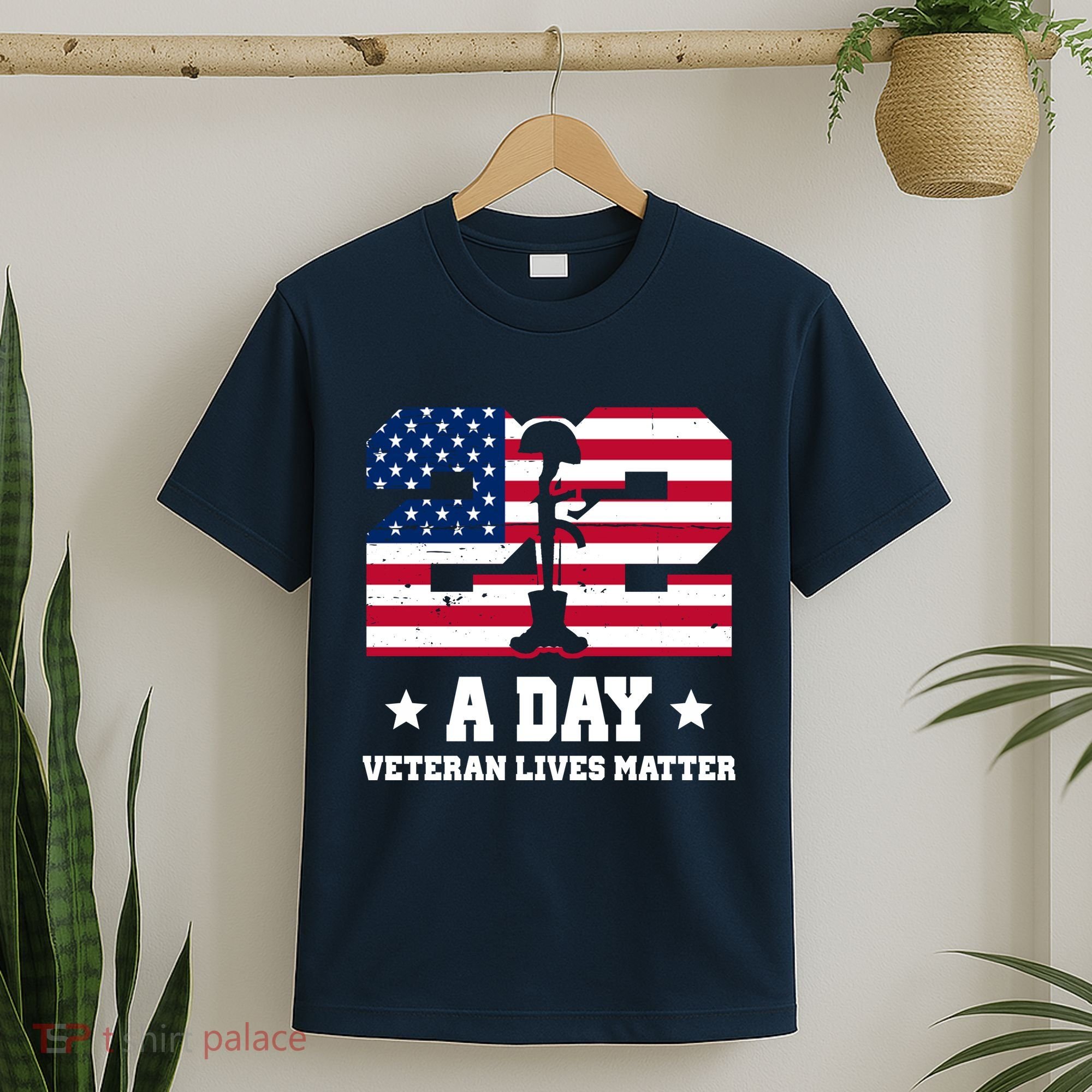 22 A Day Veteran Lives Matter T-Shirt