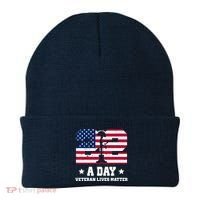 22 A Day Veteran Lives Matter Beanie thumb 0