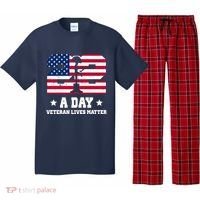 22 A Day Veteran Lives Matter Pajama Set thumb 0
