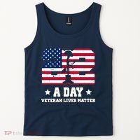 22 A Day Veteran Lives Matter Tank Top thumb 2