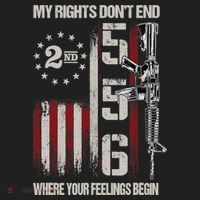 2nd Amendment Feelings America USA Patriotic Funny Women's Sweatshirt thumb 2