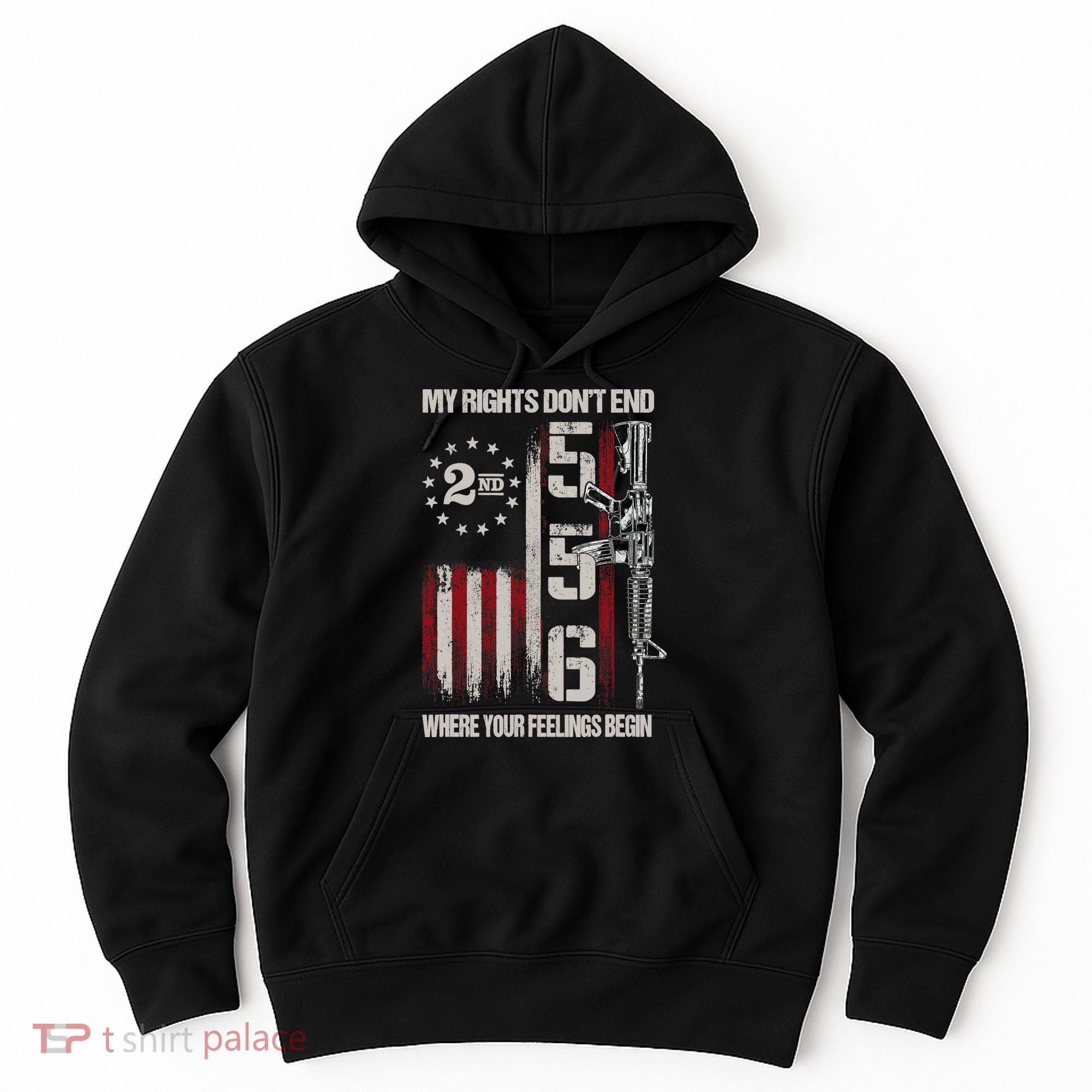 2nd Amendment Feelings America USA Patriotic Funny Hoodie