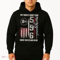 2nd Amendment Feelings America USA Patriotic Funny Hoodie thumb 2