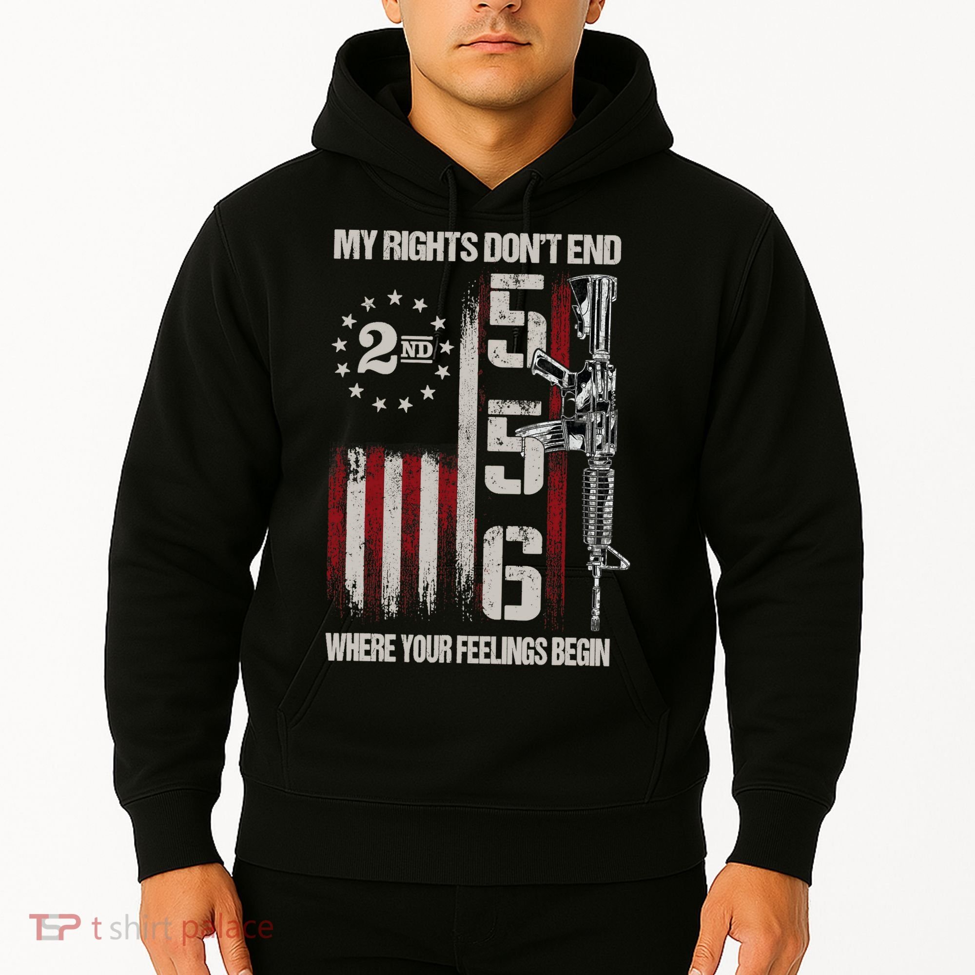 2nd Amendment Feelings America USA Patriotic Funny Hoodie