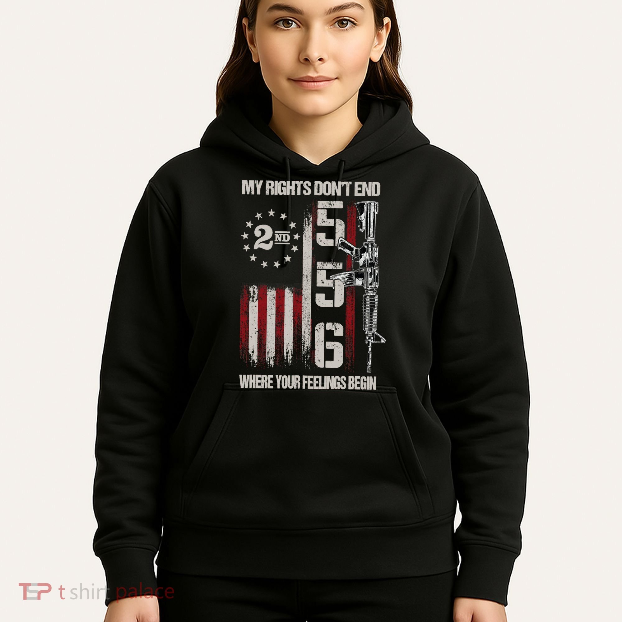 2nd Amendment Feelings America USA Patriotic Funny Hoodie