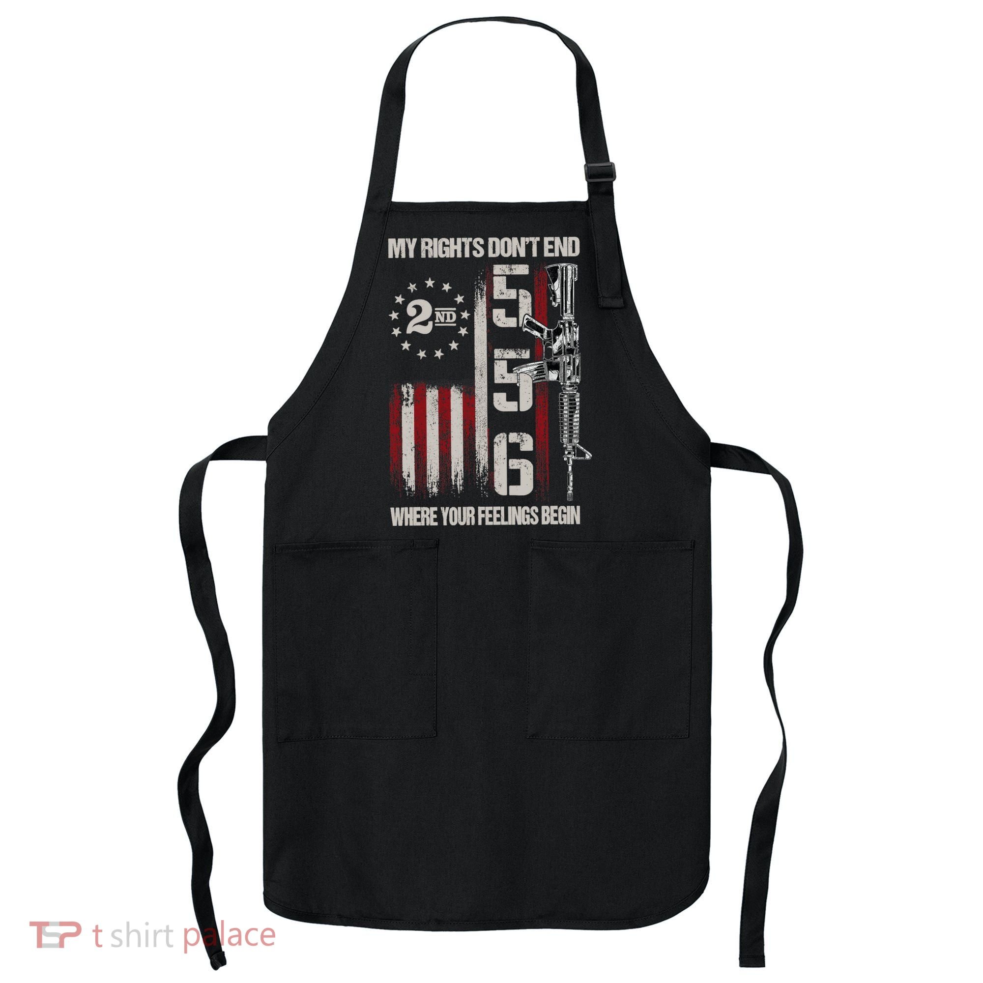 2nd Amendment Feelings America USA Patriotic Funny Apron