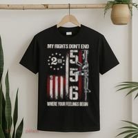 2nd Amendment Feelings America USA Patriotic Funny T-Shirt thumb 2