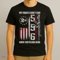 2nd Amendment Feelings America USA Patriotic Funny T-Shirt thumb 3