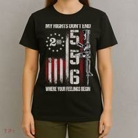 2nd Amendment Feelings America USA Patriotic Funny T-Shirt thumb 4