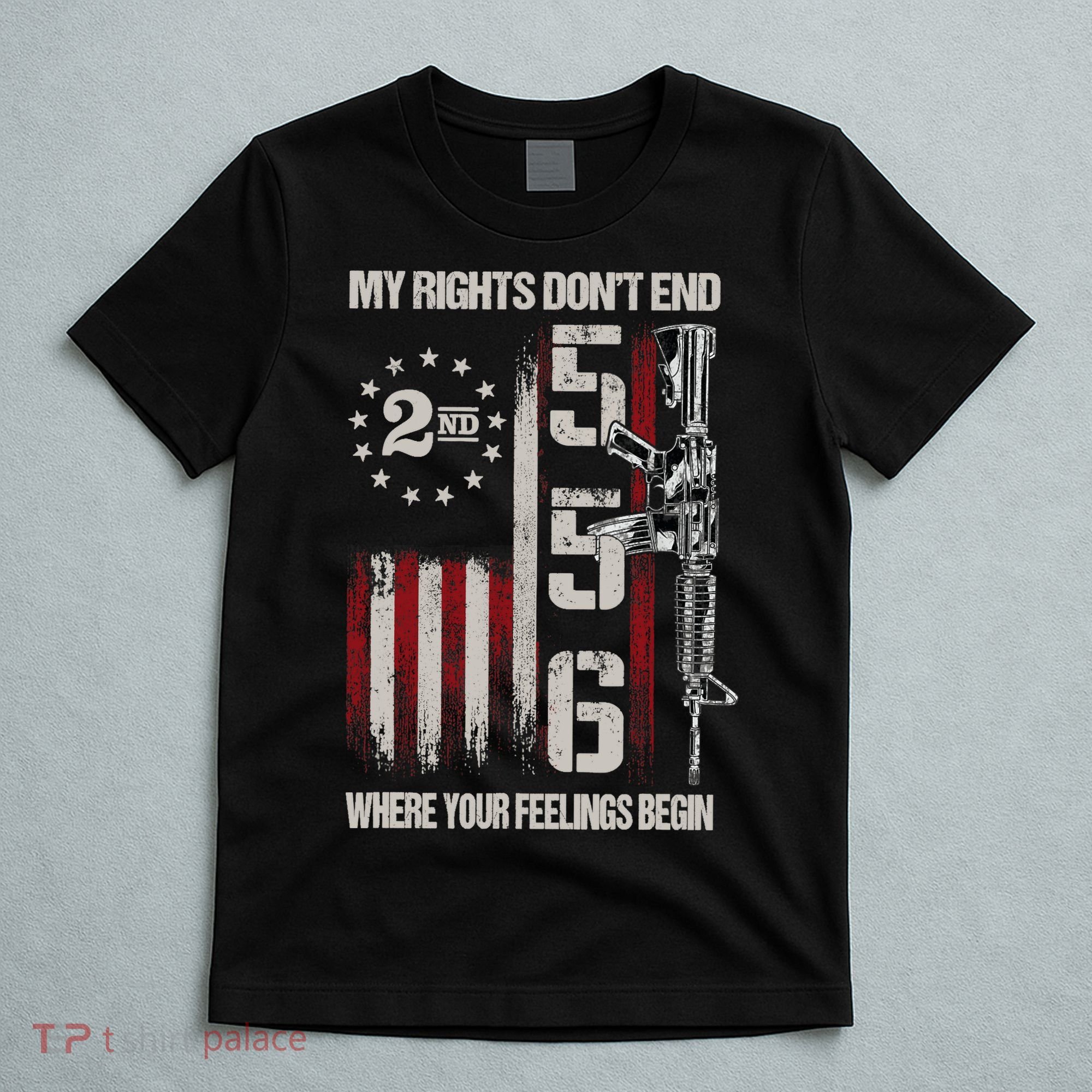 2nd Amendment Feelings America USA Patriotic Funny T-Shirt
