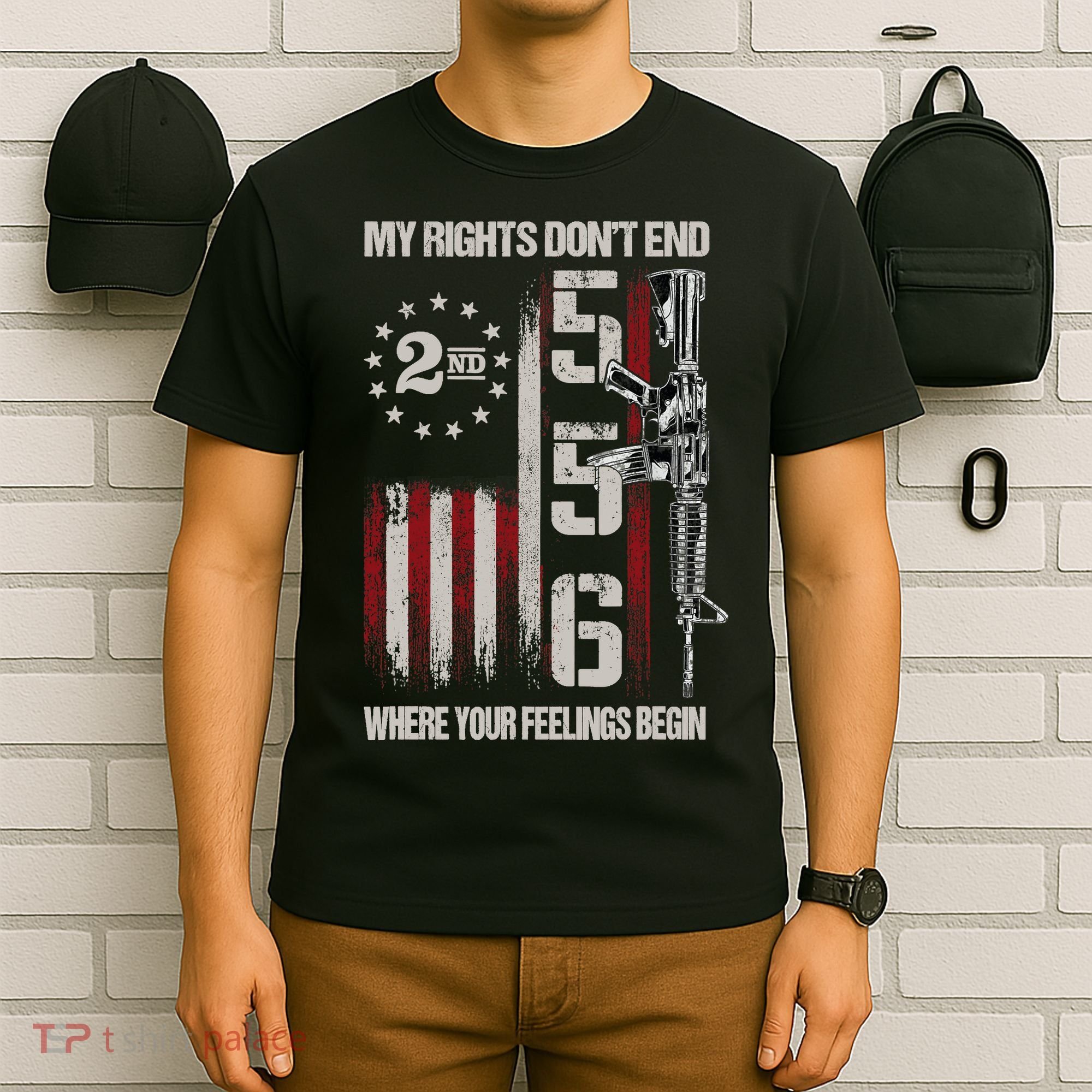 2nd Amendment Feelings America USA Patriotic Funny T-Shirt