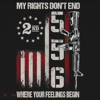 2nd Amendment Feelings America USA Patriotic Funny T-Shirt thumb 7