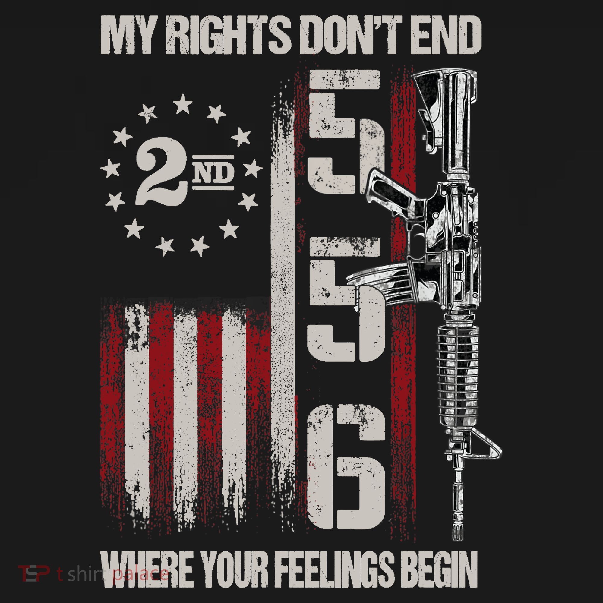 2nd Amendment Feelings America USA Patriotic Funny T-Shirt