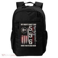 2nd Amendment Feelings America USA Patriotic Funny Backpack thumb 0