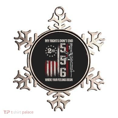 2nd Amendment Feelings America USA Patriotic Funny Ornament