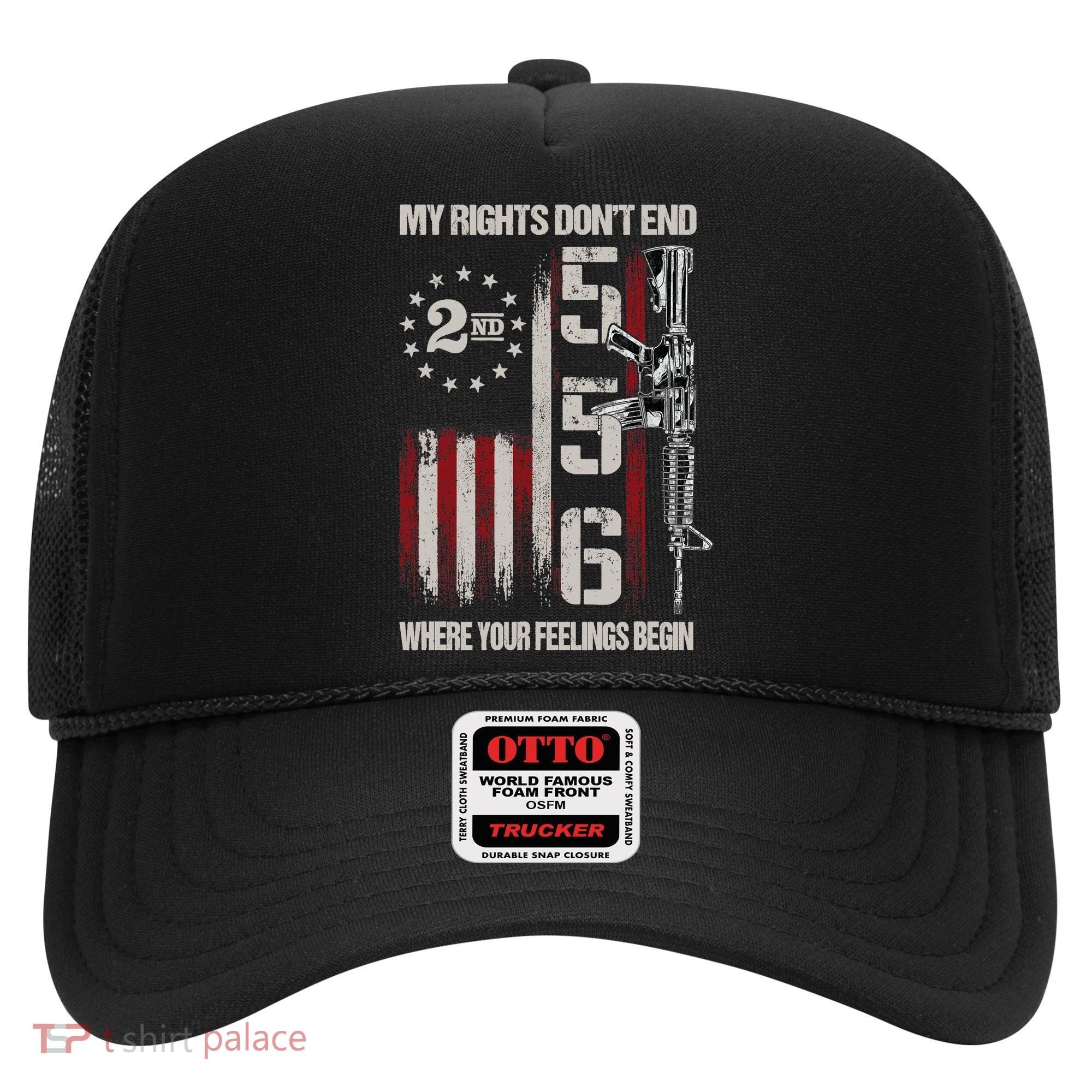 2nd Amendment Feelings America USA Patriotic Funny Hat