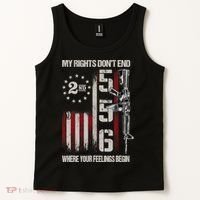 2nd Amendment Feelings America USA Patriotic Funny Tank Top thumb 2