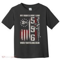 2nd Amendment Feelings America USA Patriotic Funny Toddler T-Shirt thumb 0