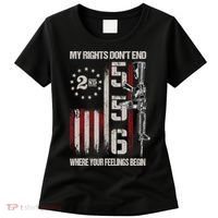 2nd Amendment Feelings America USA Patriotic Funny Women's T-Shirt thumb 0
