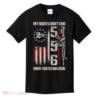 2nd Amendment Feelings America USA Patriotic Funny Kids T-Shirt thumb 0