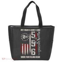 2nd Amendment Feelings America USA Patriotic Funny Tote Bag thumb 0