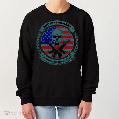 2nd Amendment Front And Back Design Women's Sweatshirt
