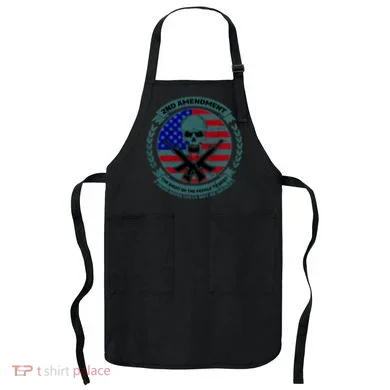 2nd Amendment Front And Back Design Apron