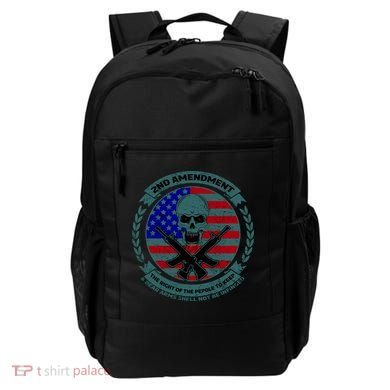 2nd Amendment Front And Back Design Backpack