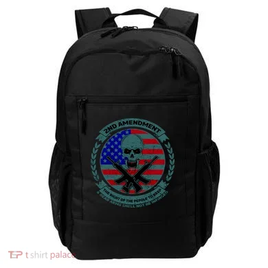 2nd Amendment Front And Back Design Backpack