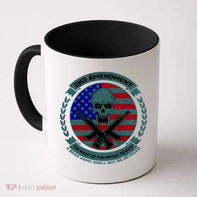 2nd Amendment Front And Back Design Coffee Mug