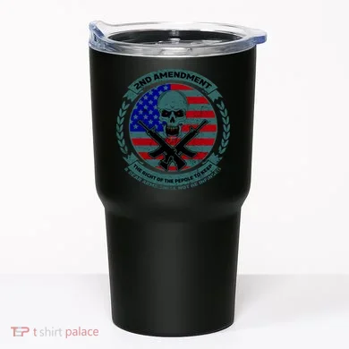 2nd Amendment Front And Back Design Tumbler
