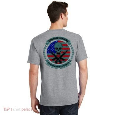 2nd Amendment Front And Back Design T-Shirt back