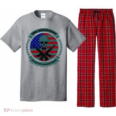 2nd Amendment Front And Back Design Pajama Set