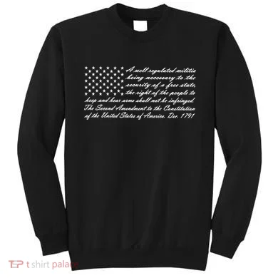 2nd Amendment Flag Second Amendment Sweatshirt