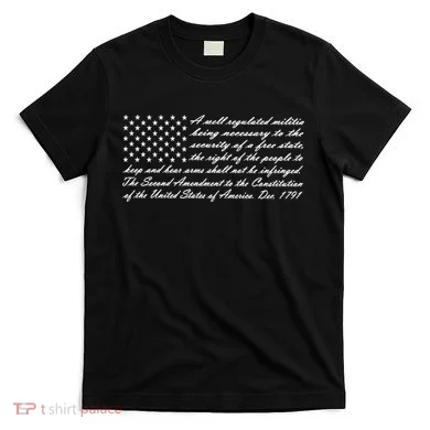 2nd Amendment Flag Second Amendment T-Shirt