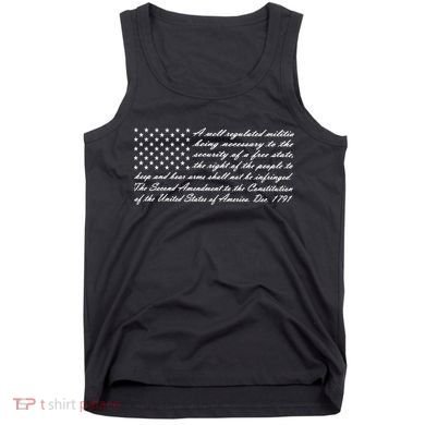 2nd Amendment Flag Second Amendment Tank Top