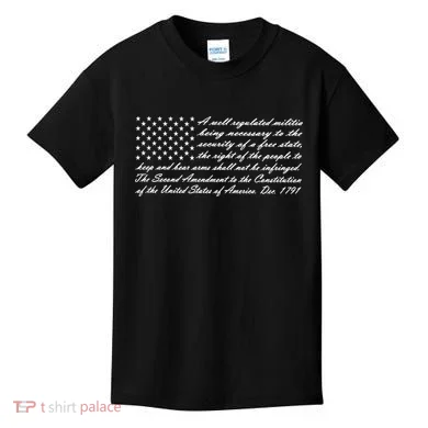2nd Amendment Flag Second Amendment Kids T-Shirt