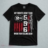 2nd Amendment Feelings America USA Patriotic Funny On Back T-Shirt thumb 5