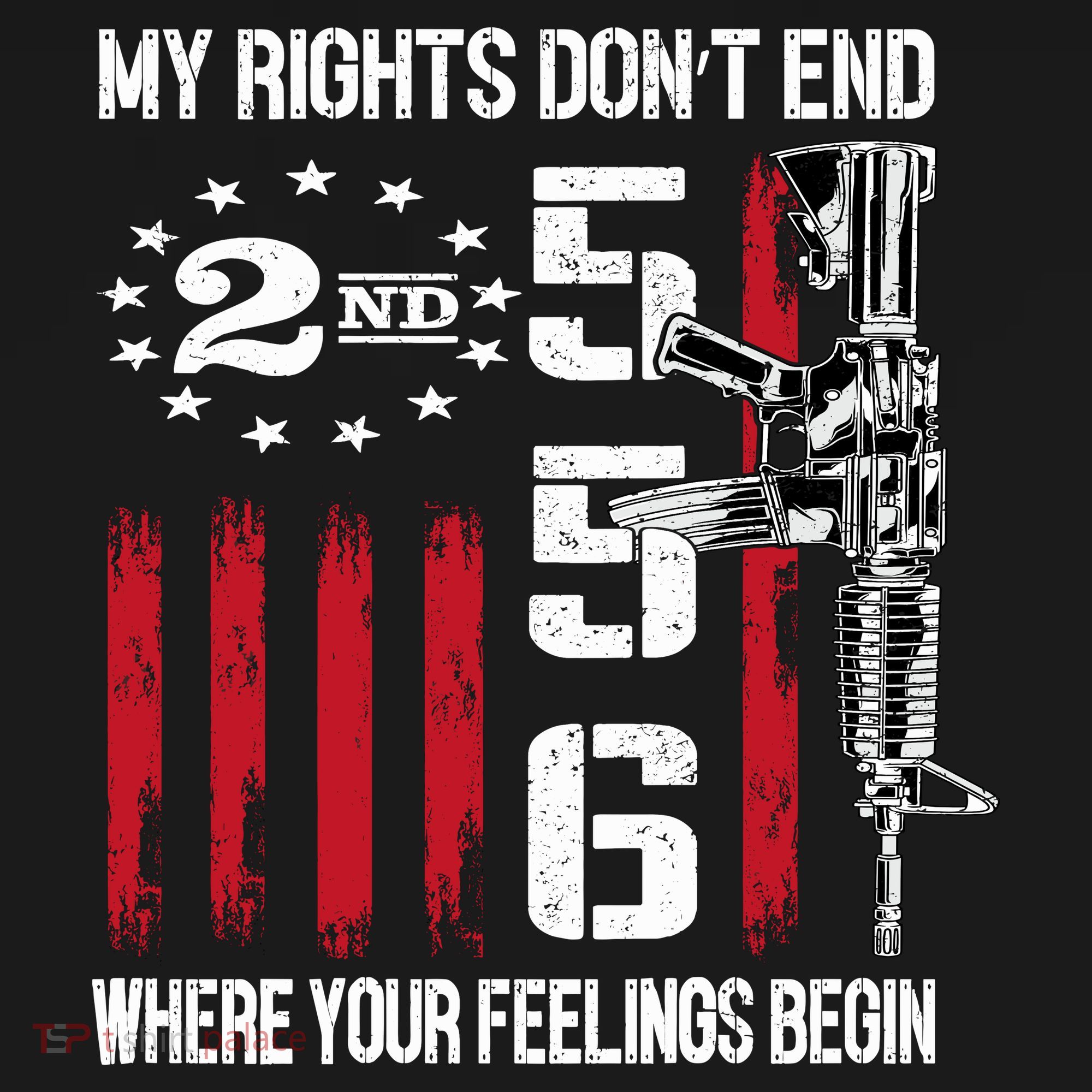 2nd Amendment Feelings America USA Patriotic Funny On Back Coaster
