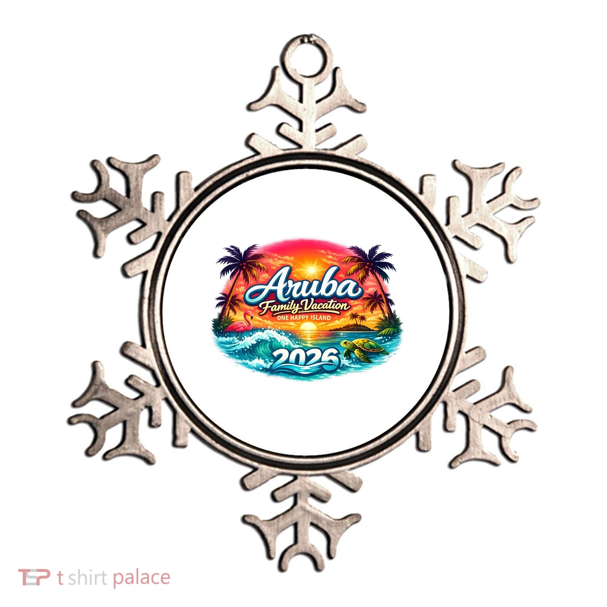 2026 Aruba Family Vacation Ornament