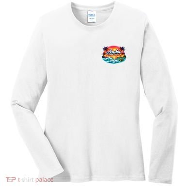 2026 Aruba Family Vacation Women's Long Sleeve Shirt