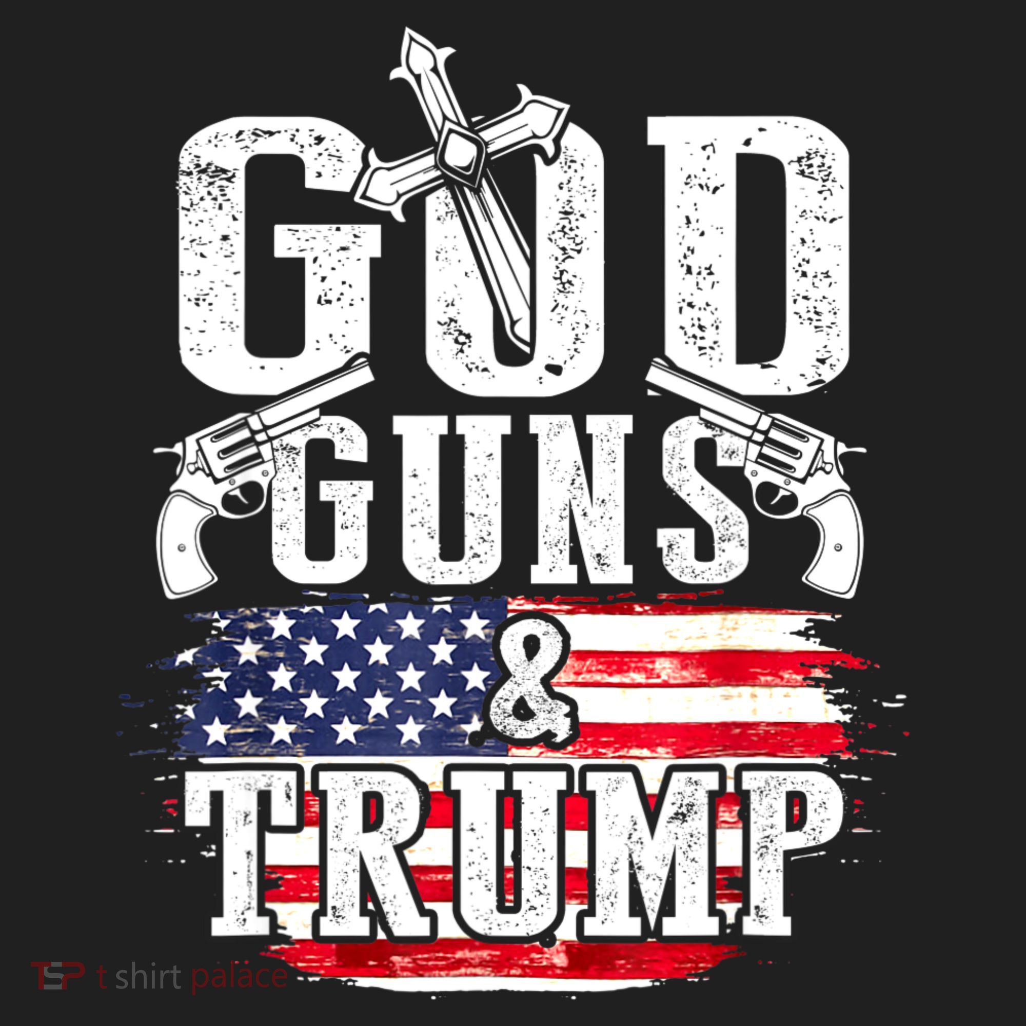 2nd Amendment God Guns And Trump Women's Sweatshirt