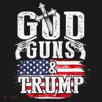 2nd Amendment God Guns And Trump Long Sleeve Shirt thumb 2