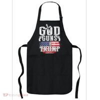 2nd Amendment God Guns And Trump Apron thumb 0