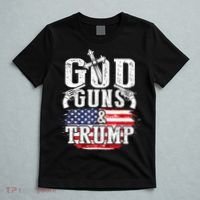 2nd Amendment God Guns And Trump T-Shirt thumb 5